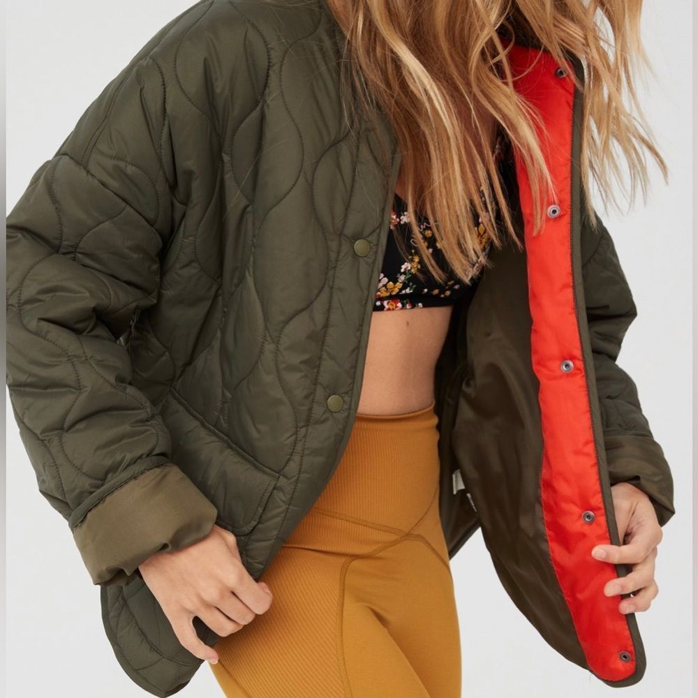 NWT Aerie Bomber Jacket - Picture 1 of 7